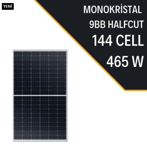 Lexron Half Cut 465W Monokristal Güneş Paneli