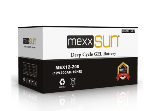 Mexxsun Jel akü 12V 200Ah (MEX12-200)