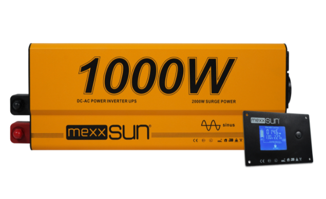 Mexxsun Tam Sinüs UPS (Remote Ekran) 12V 1000W