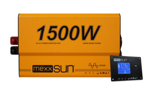 Mexxsun Tam Sinüs UPS (Remote Ekran) 12V 1500W