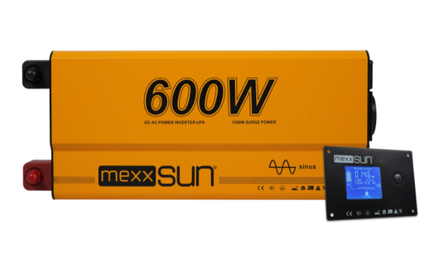 Mexxsun Tam Sinüs UPS (Remote Ekran) 12V 600W