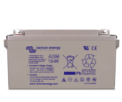 VICTRON ENERGY Victron Energy 12V/220Ah AGM Deep Cycle Batt. (M8)