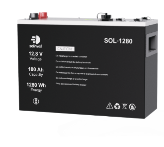 Solinved 12,8V 100Ah LFP Battery
