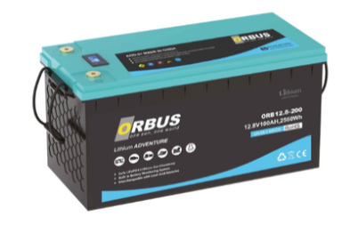 Orbus  12.8 V Volt 200 Ah Lityum Batarya LiFePO4 Lityum Akü